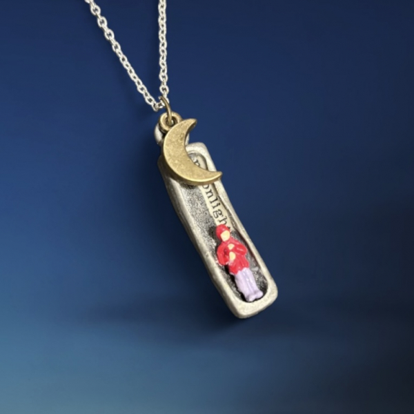 Moonlight open shadow box pendant