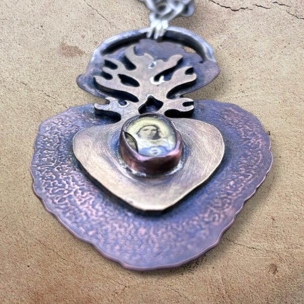 Sacred Heart Amulet