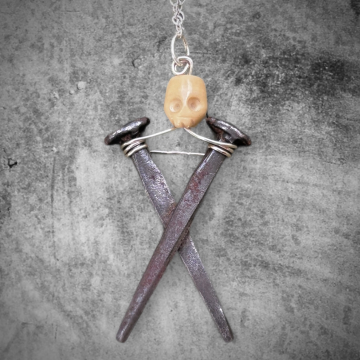 Crossed Coffin Nails